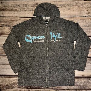 Cypress Hill "Elephants On Acid" Full Zip Hoodie Adult Small NEW